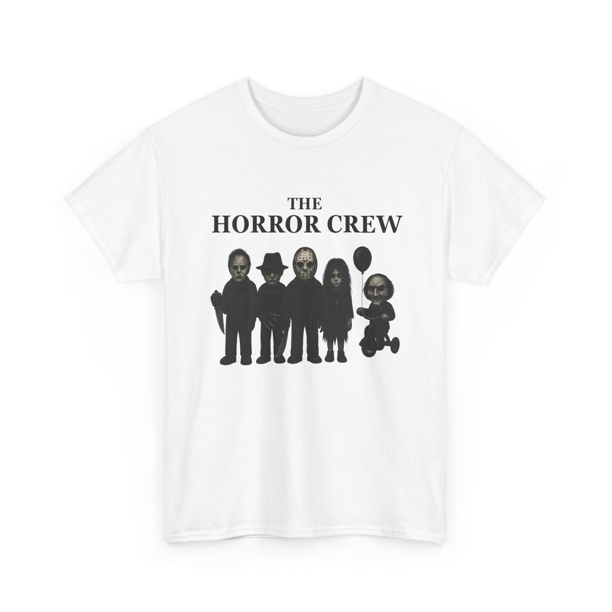 The Horror Crew T-Shirt – Spooky Unisex Graphic Tee