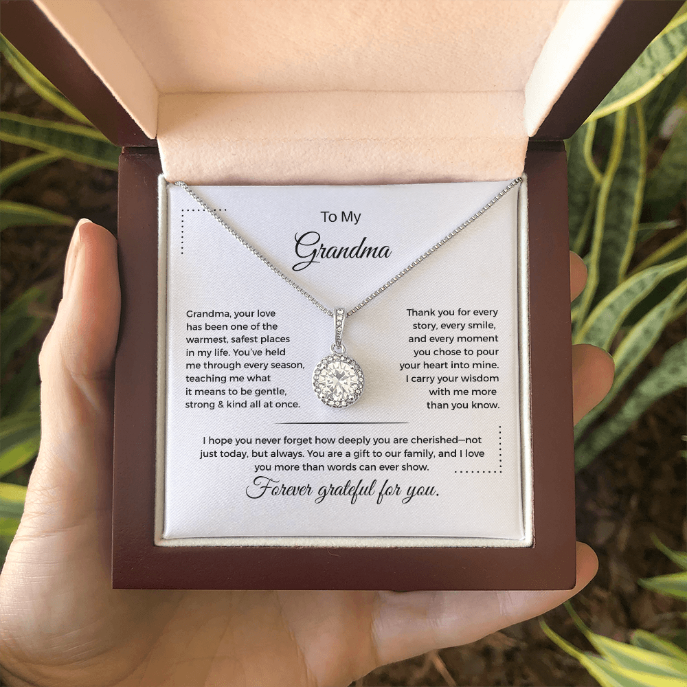 To My Grandma - Eternal Hope Necklace