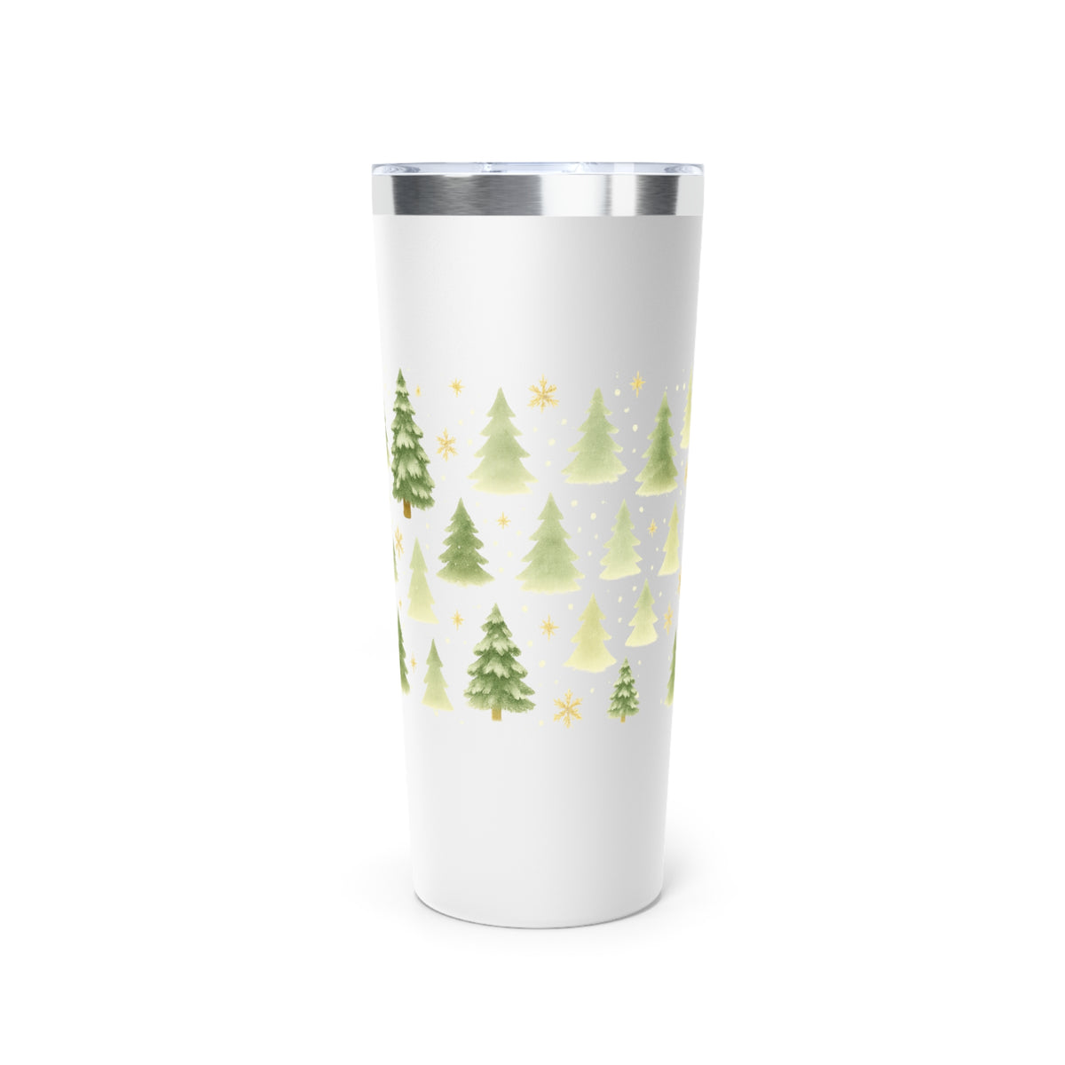 Christmas Forest 22oz Tumbler – Cozy Winter Trees Cup