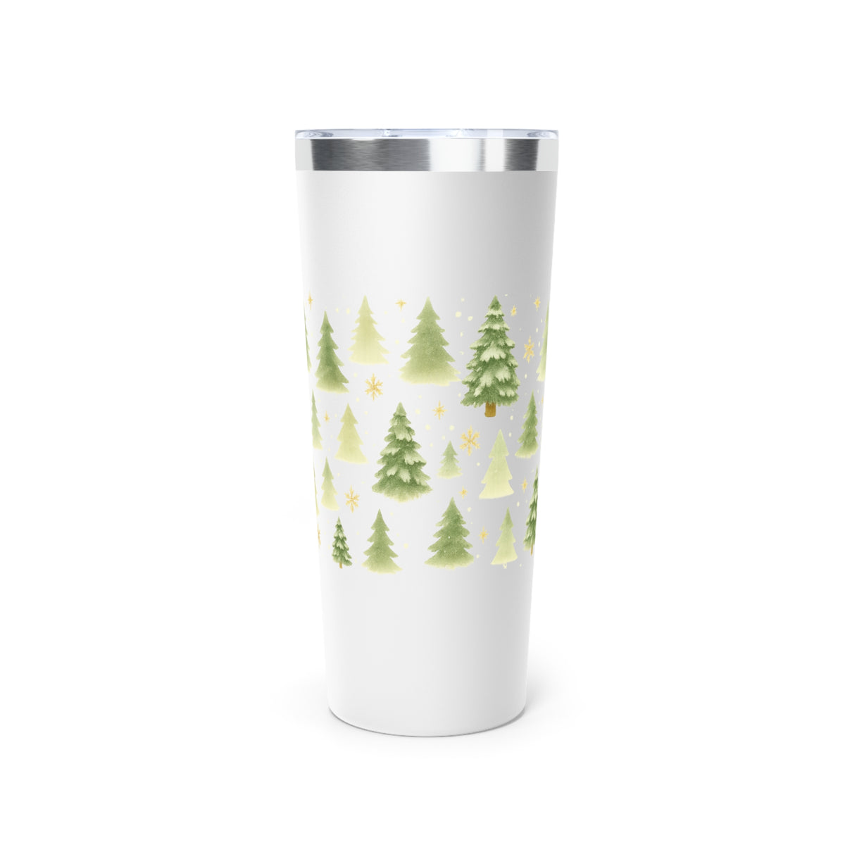 Christmas Forest 22oz Tumbler – Cozy Winter Trees Cup