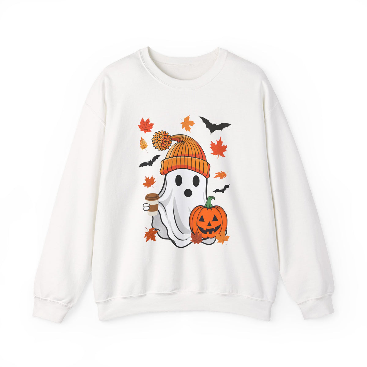 Cute Halloween Ghost Sweatshirt – Crewneck