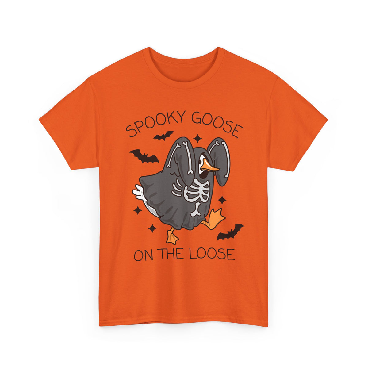 Spooky Goose On The Loose T-Shirt — Cute Halloween Goose Tee
