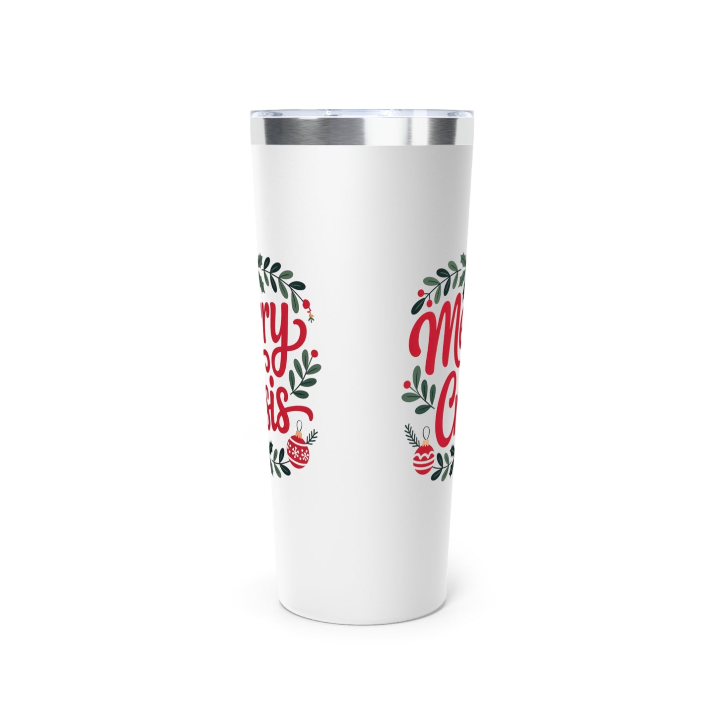 Merry Crisis 22oz Insulated Tumbler – Funny Christmas Travel Cup