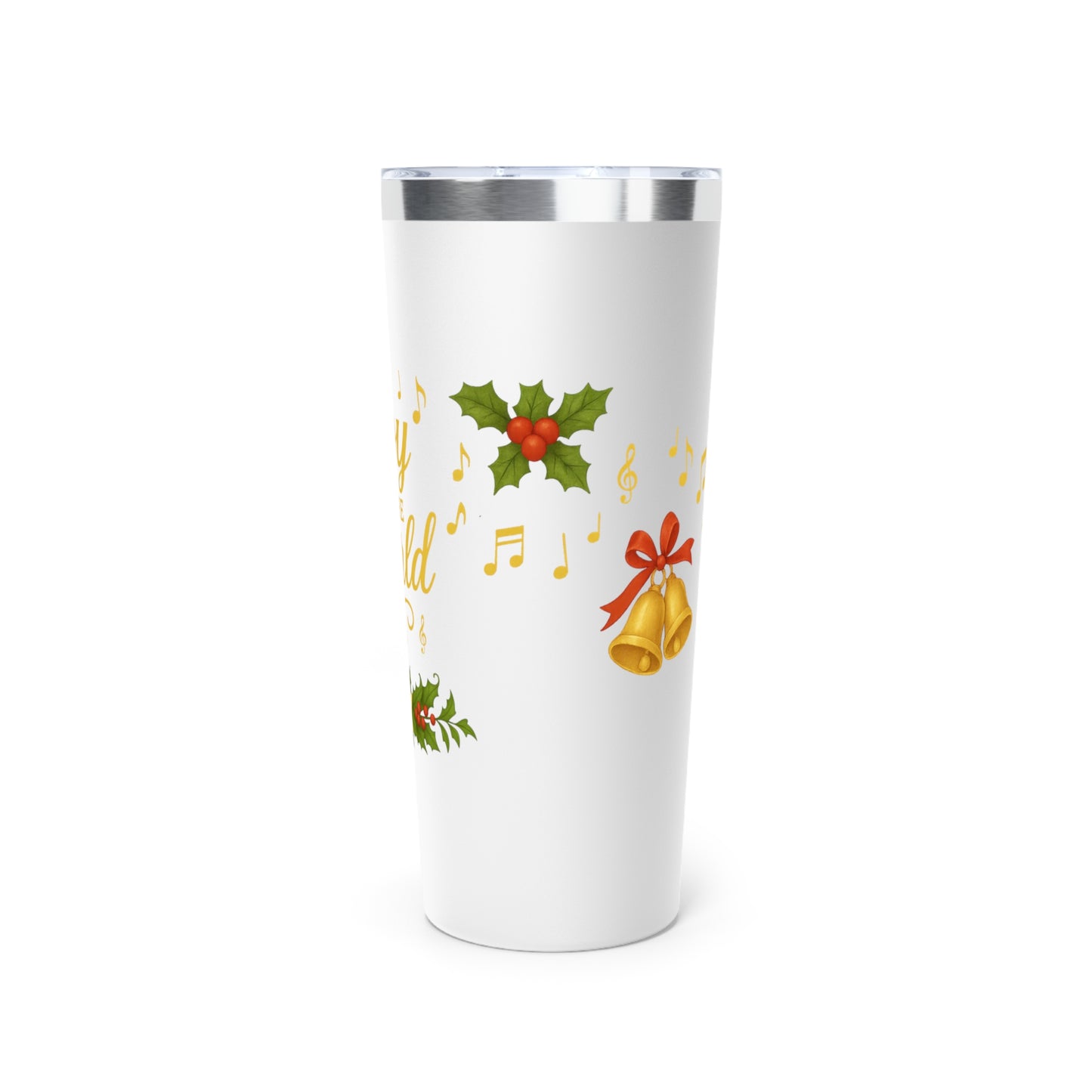 Joy to the World 22oz Tumbler – Elegant Christmas Drinkware