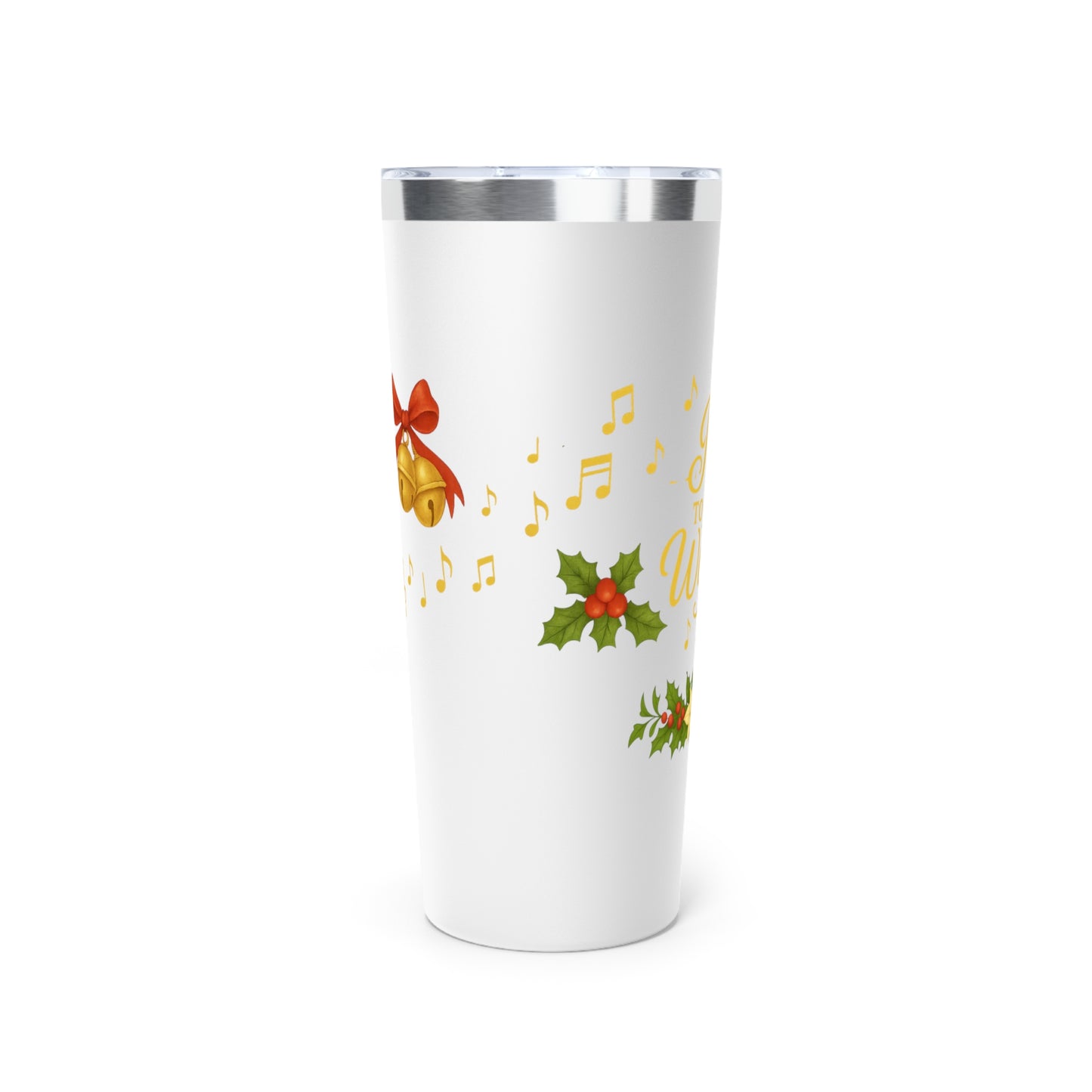 Joy to the World 22oz Tumbler – Elegant Christmas Drinkware