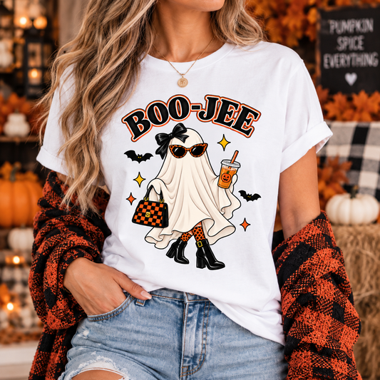 Boo-Jee Ghost Halloween Tee