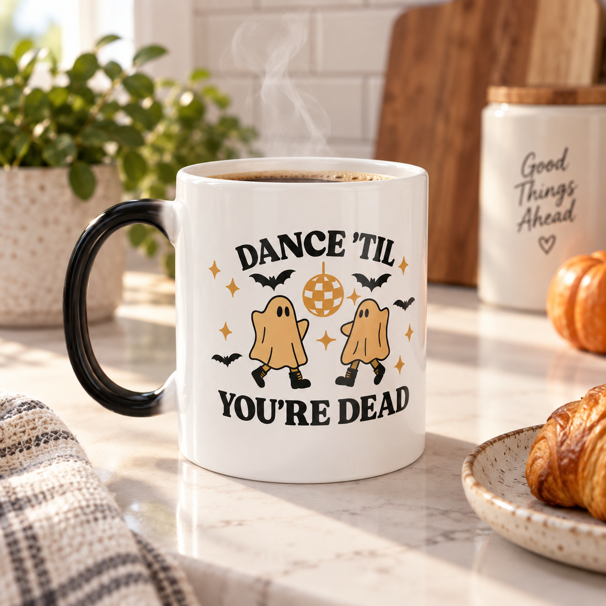 Dance ’Til You’re Dead Color-Changing Mug