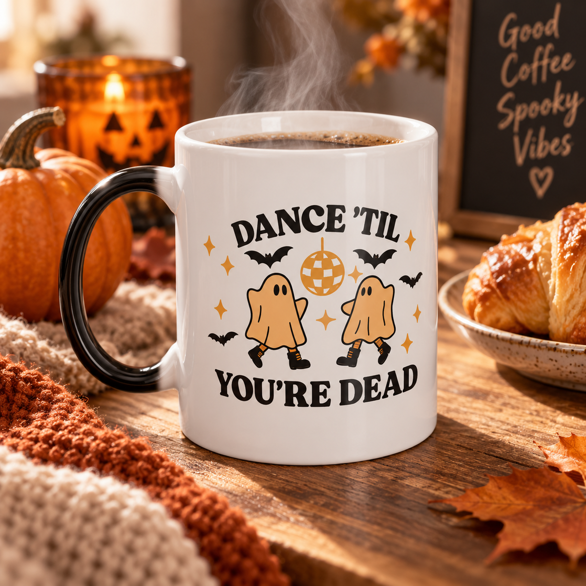Dance ’Til You’re Dead Color-Changing Mug