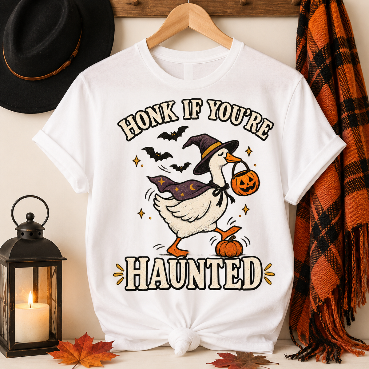 Honk If You’re Haunted Halloween Tee
