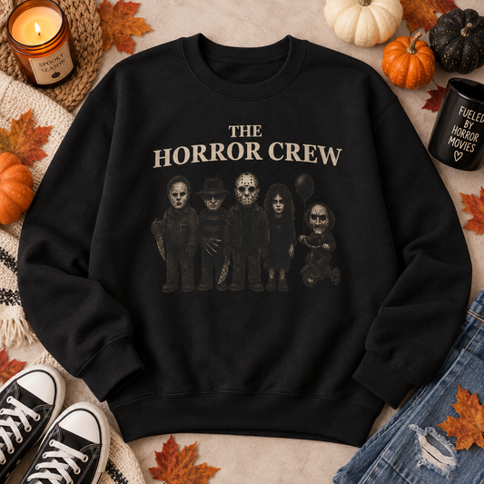 Unisex Horror Crew Sweatshirt