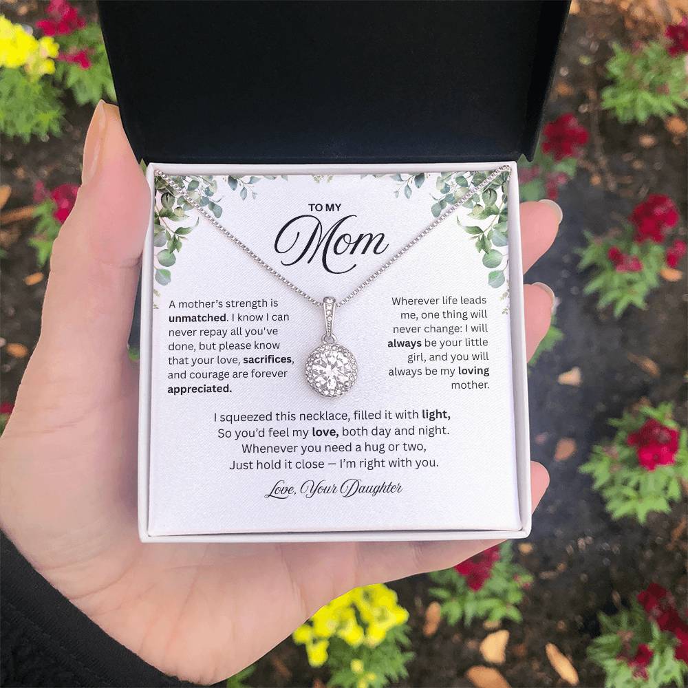 To My Mom - Eternal Hope Necklace