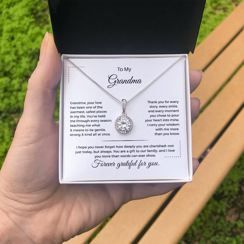 To My Grandma - Eternal Hope Necklace