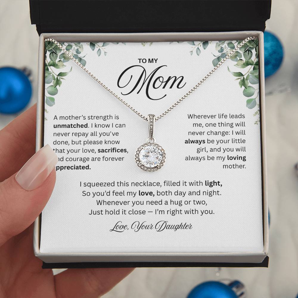 To My Mom - Eternal Hope Necklace