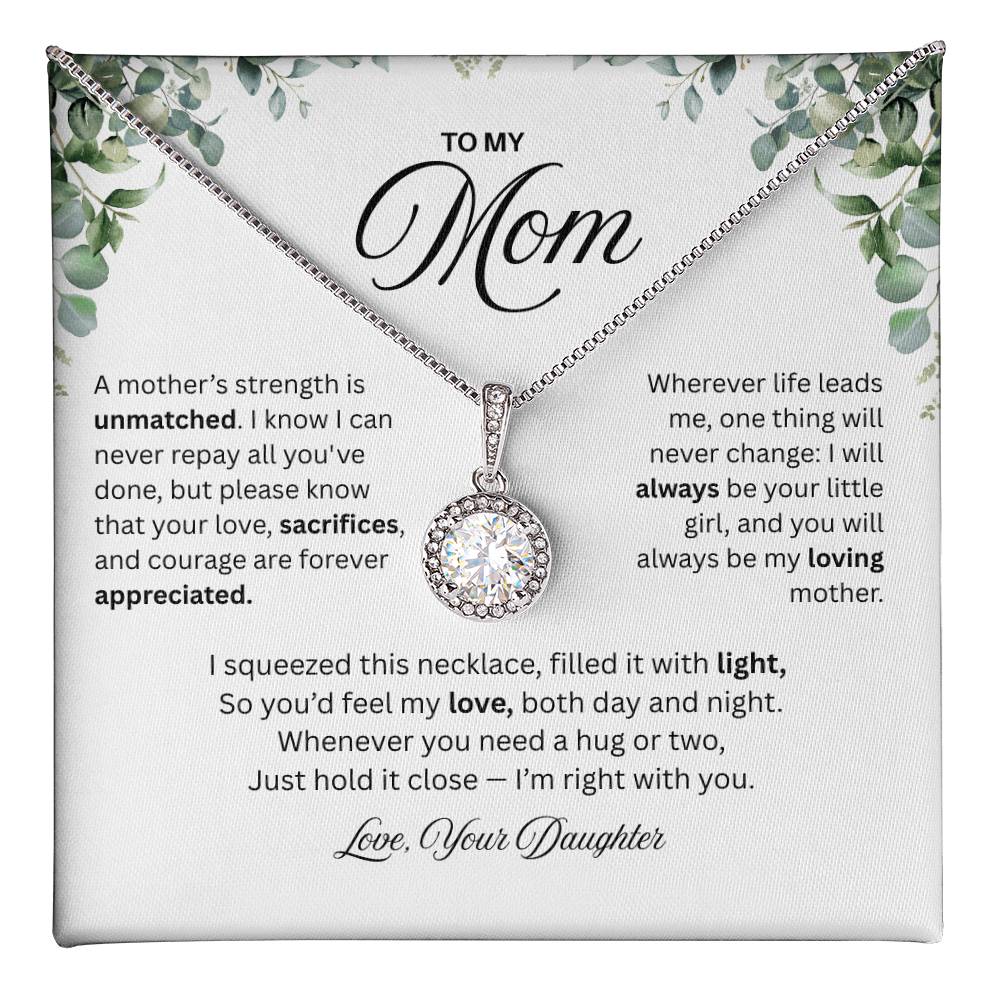 To My Mom - Eternal Hope Necklace