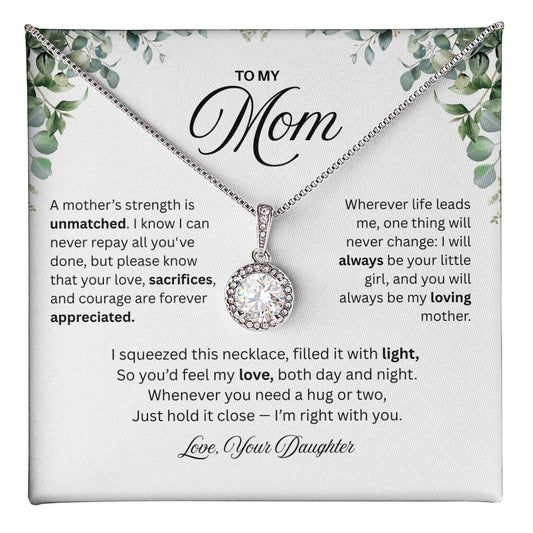 To My Mom - Eternal Hope Necklace
