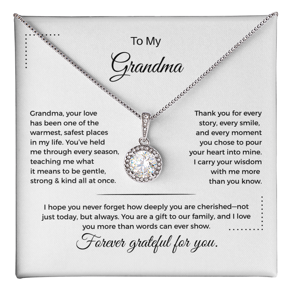 To My Grandma - Eternal Hope Necklace