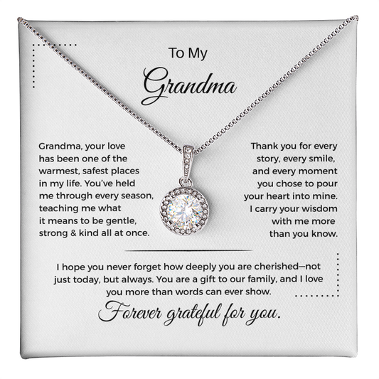 To My Grandma - Eternal Hope Necklace