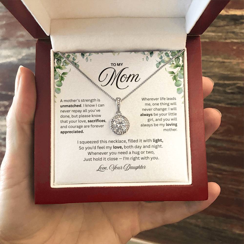 To My Mom - Eternal Hope Necklace
