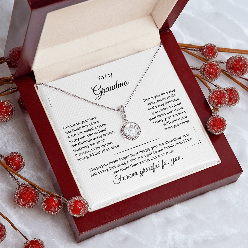 To My Grandma - Eternal Hope Necklace