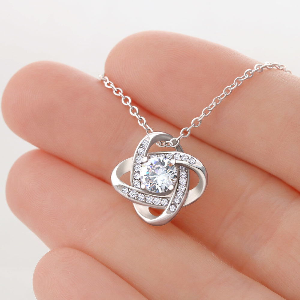 To My Wife — Love Knot Necklace
