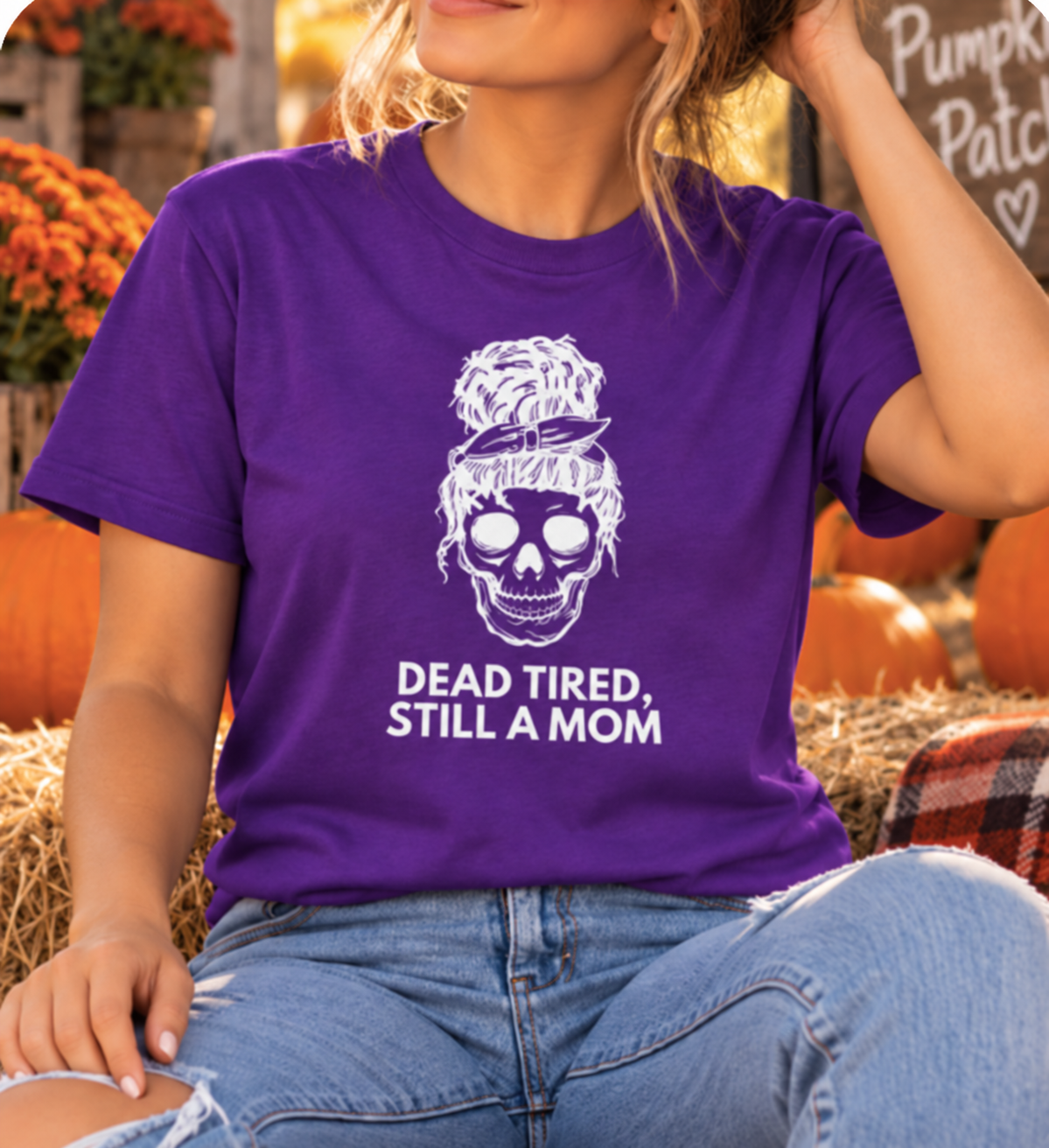 Dead Tired, Still a Mom T-Shirt – Funny Mom Life Graphic Tee