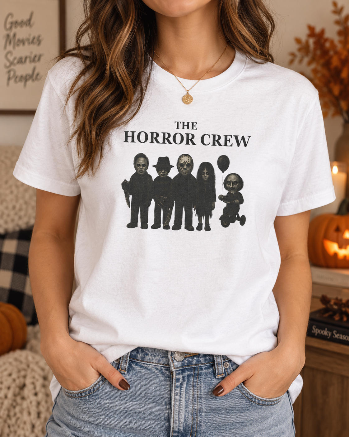 The Horror Crew T-Shirt – Spooky Unisex Graphic Tee