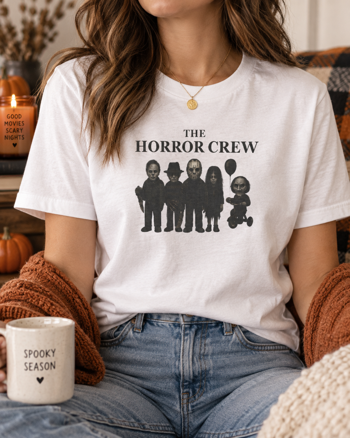 The Horror Crew T-Shirt – Spooky Unisex Graphic Tee