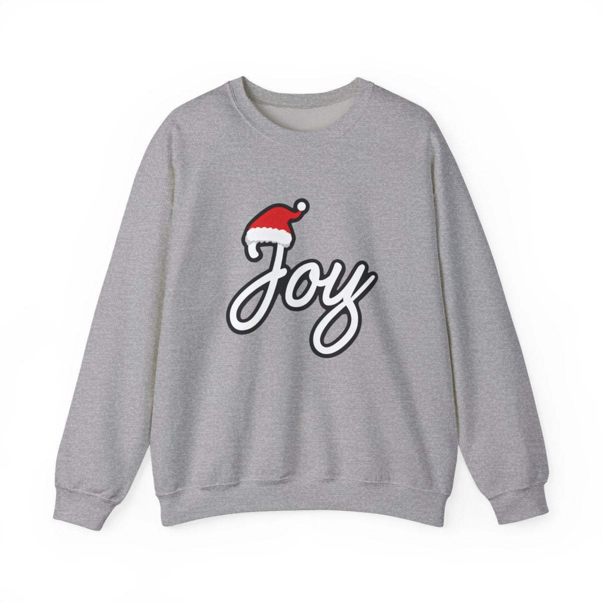 Joy Christmas Sweatshirt – Minimal Festive Script Crewneck