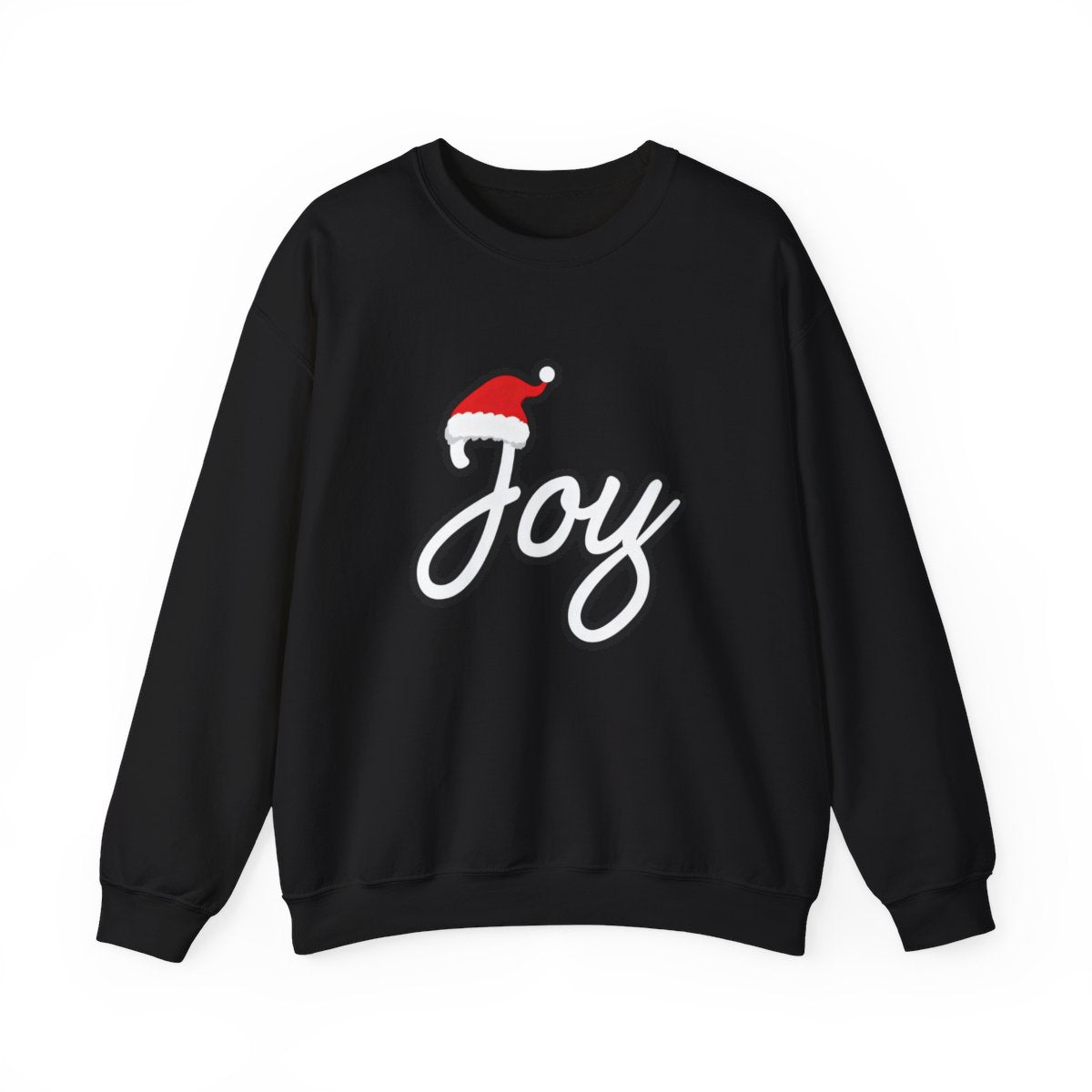 Joy Christmas Sweatshirt – Minimal Festive Script Crewneck