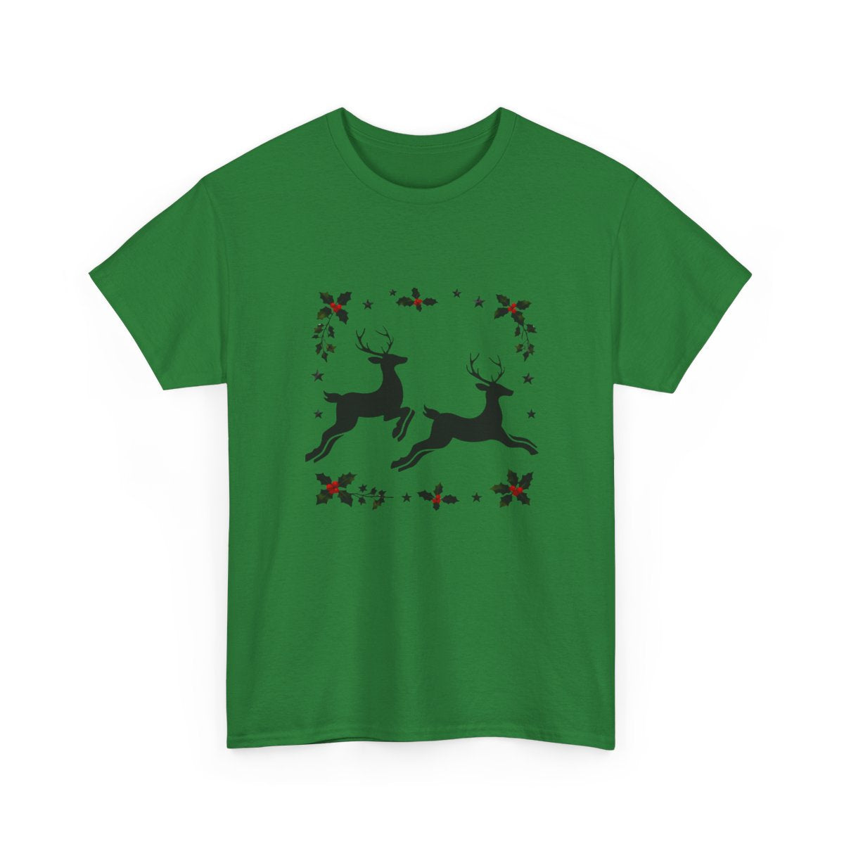 Nordic Reindeer T-Shirt – Cozy Minimal Christmas Holiday Tee