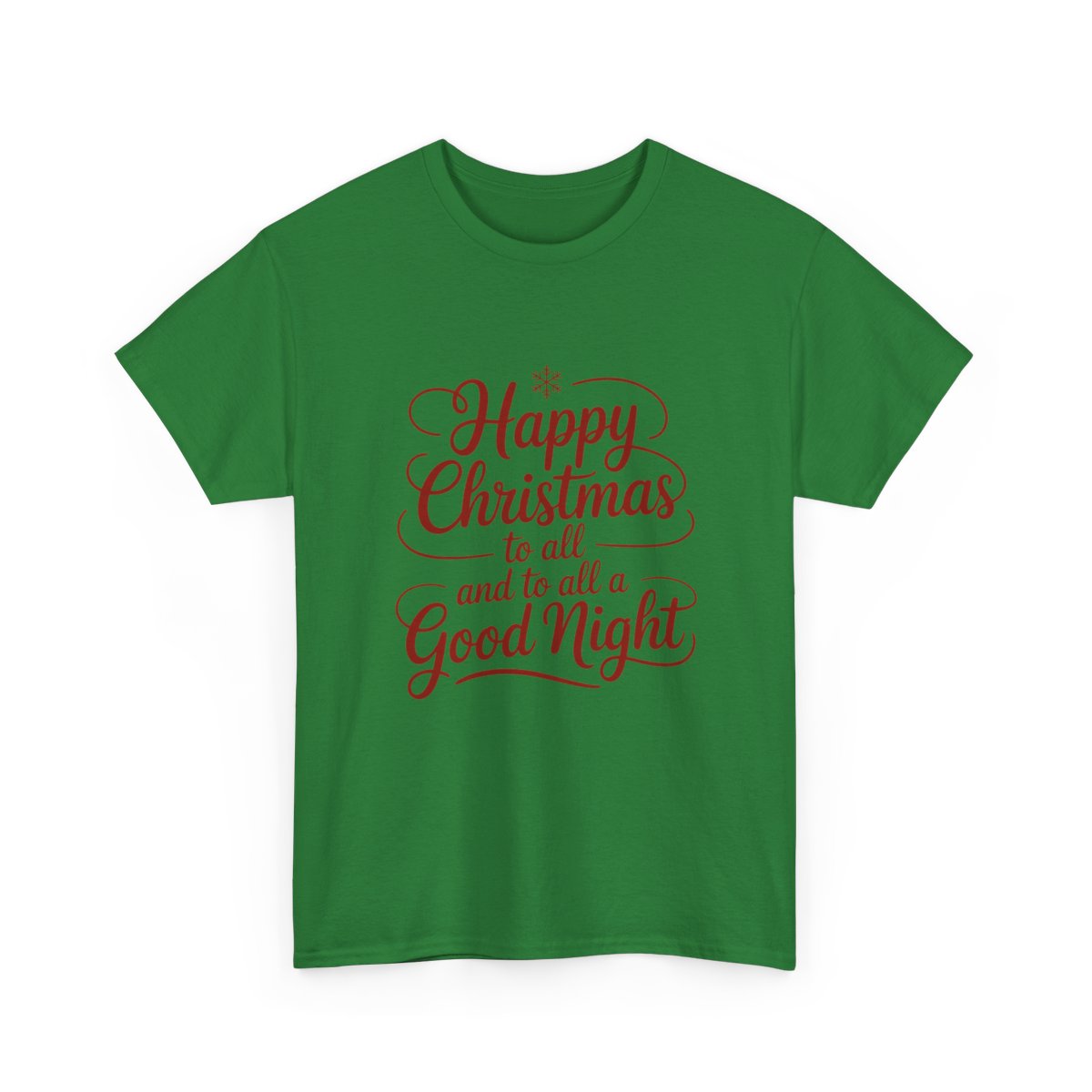 Happy Christmas T-Shirt – Classic Holiday Quote Tee
