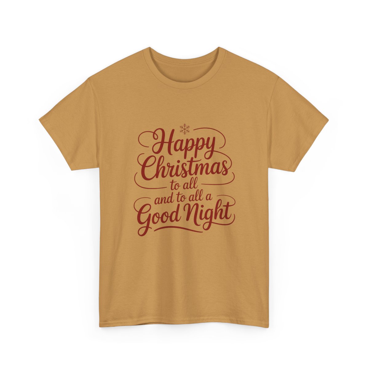 Happy Christmas T-Shirt – Classic Holiday Quote Tee